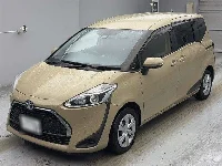 Цена авто Toyota Sienta с аукционов Японии, номер кузова NHP170G, пробег 43 000, оценка 3