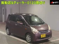 Цена авто Daihatsu Move с аукционов Японии, номер кузова LA100S, пробег 161 000, оценка 2