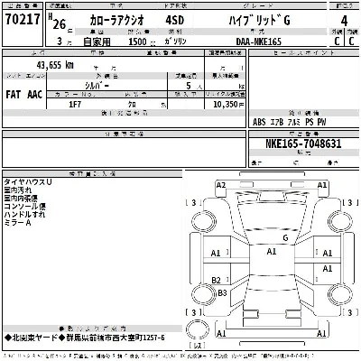 Toyota Corolla Axio