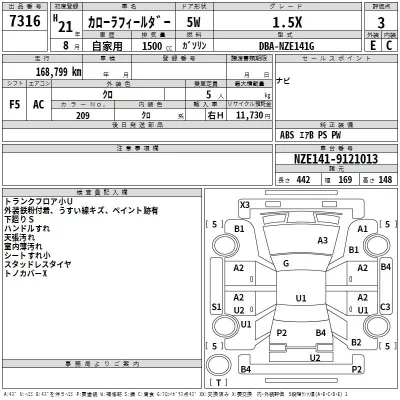 Toyota Corolla Fielder