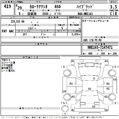 Toyota Corolla Axio