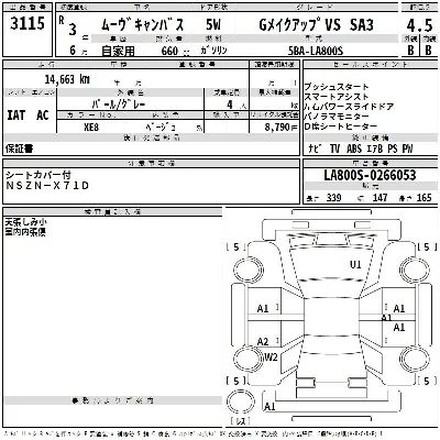 Daihatsu Move Canbus