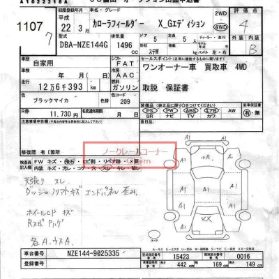 Toyota Corolla Fielder