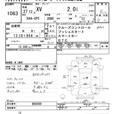 SUBARU XV