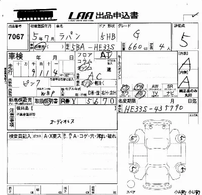 Suzuki ALTO LAPIN