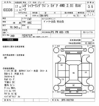 Subaru LEGACY