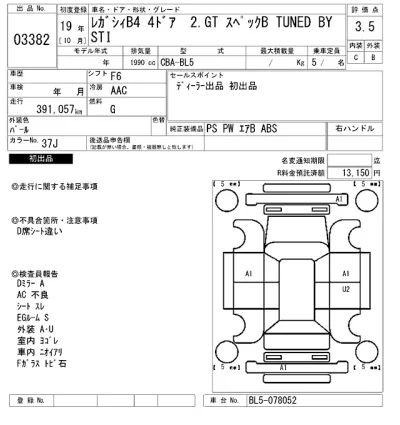 Subaru Legacy B4
