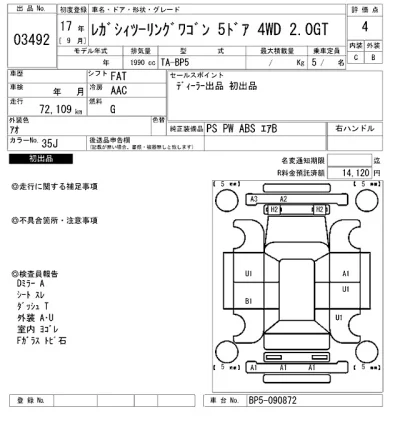 Subaru LEGACY
