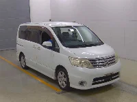 Цена авто Nissan Serena с аукционов Японии, номер кузова CC25, пробег 134 000, оценка 4