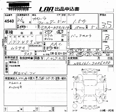 Toyota Corolla Fielder
