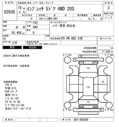 SUBARU IMPREZA