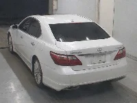 Цена авто Lexus LS460L с аукционов Японии, номер кузова USF40, пробег 81 000, оценка 2