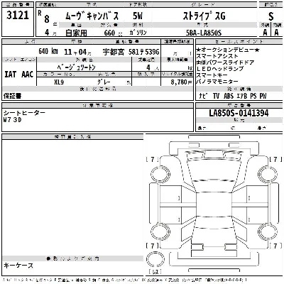 Daihatsu MOVE CANBUS