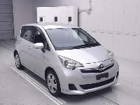 Цена авто Toyota Ractis с аукционов Японии, номер кузова NSP120, пробег 96 000, оценка 2