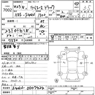 Toyota Lite Ace Truck