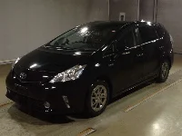Цена авто Toyota Prius Alpha с аукционов Японии, номер кузова ZVW41W, пробег 133 000, оценка 2