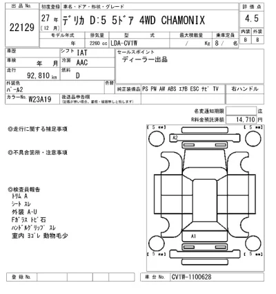 Mitsubishi DELICA D5