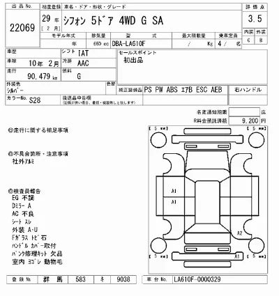Subaru CHIFFON