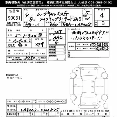Daihatsu MOVE CANBUS