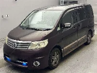 Цена авто Nissan Serena с аукционов Японии, номер кузова CC25, пробег 142 000, оценка 4