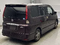 Цена авто Nissan Serena с аукционов Японии, номер кузова CC25, пробег 142 000, оценка 4