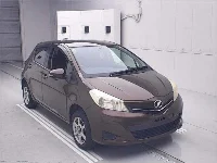 Цена авто Toyota Vitz с аукционов Японии, номер кузова NSP135, пробег 110 000, оценка 6