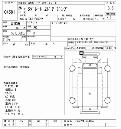 Mitsubishi FUSO SUPER GREAT