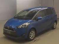 Цена авто Toyota Sienta с аукционов Японии, номер кузова NSP170G, пробег 17 000, оценка 2