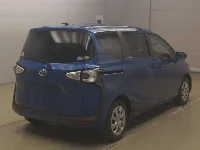 Цена авто Toyota Sienta с аукционов Японии, номер кузова NSP170G, пробег 17 000, оценка 2