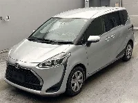 Цена авто Toyota Sienta с аукционов Японии, номер кузова NSP170G, пробег 131 000, оценка 4