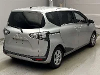 Цена авто Toyota Sienta с аукционов Японии, номер кузова NSP170G, пробег 131 000, оценка 4