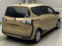 Цена авто Toyota Sienta с аукционов Японии, номер кузова NSP170G, пробег 151 000, оценка 2