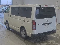 Цена авто Toyota HiAce Van с аукционов Японии, номер кузова KDH201V, пробег 108 000, оценка 2