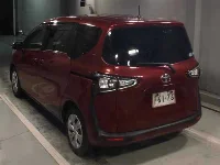 Цена авто Toyota Sienta с аукционов Японии, номер кузова NSP170G, пробег 21 000, оценка 6