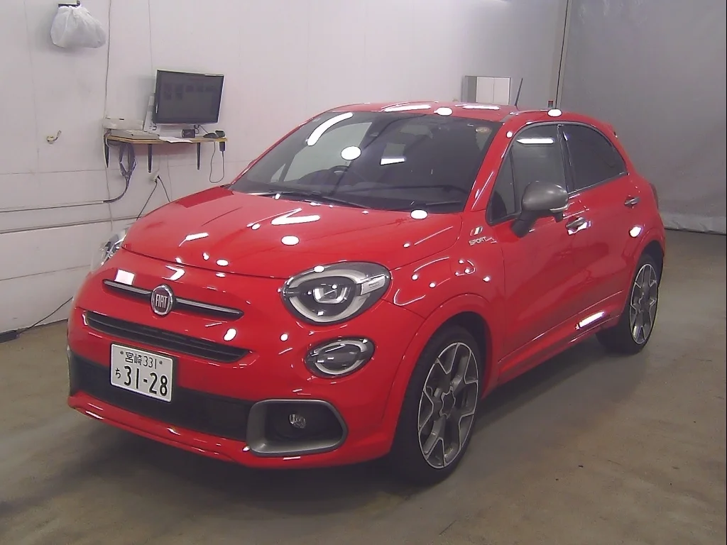 Fiat 500X  с аукциона в Японии