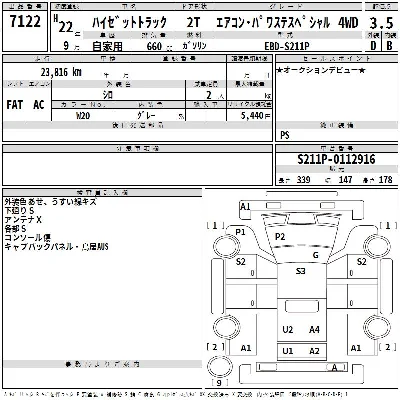 Daihatsu HIJET TRUCK