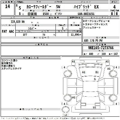 Toyota Corolla Fielder
