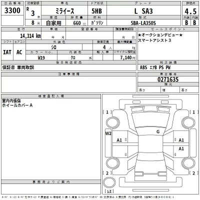 Daihatsu MIRA E S
