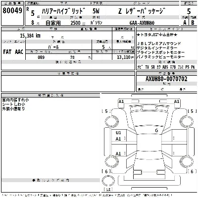 TOYOTA HARRIER