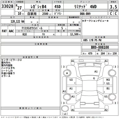 Subaru LEGACY B4