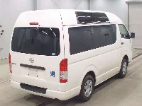 Цена авто Toyota HiAce Van с аукционов Японии, номер кузова GDH206K, пробег 78 000, оценка 4