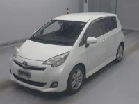 Цена авто Toyota Ractis с аукционов Японии, номер кузова NCP120, пробег 118 000, оценка 8