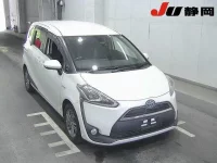 Цена авто Toyota Sienta с аукционов Японии, номер кузова NHP170G, пробег 42 000, оценка 3