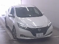 Цена авто Nissan Leaf с аукционов Японии, номер кузова ZE1, пробег 38 000, оценка 8