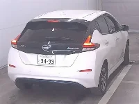 Цена авто Nissan Leaf с аукционов Японии, номер кузова ZE1, пробег 38 000, оценка 8