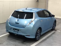 Цена авто Nissan Leaf с аукционов Японии, номер кузова AZE0, пробег 63 000, оценка 8