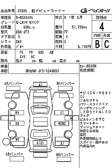 Honda N BOX CUSTOM