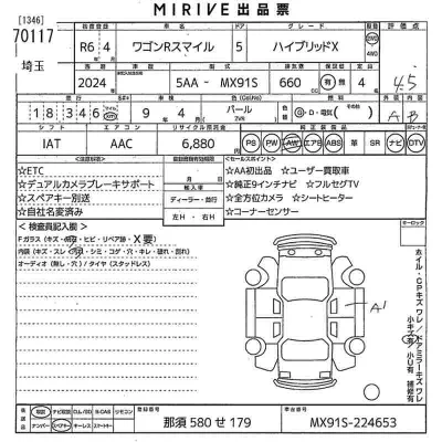 Suzuki WAGON R SMILE