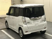 Цена авто Nissan Dayz Roox с аукционов Японии, номер кузова B21A, пробег 131 000, оценка 8
