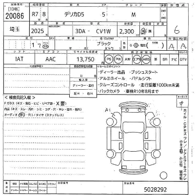 Mitsubishi DELICA D5